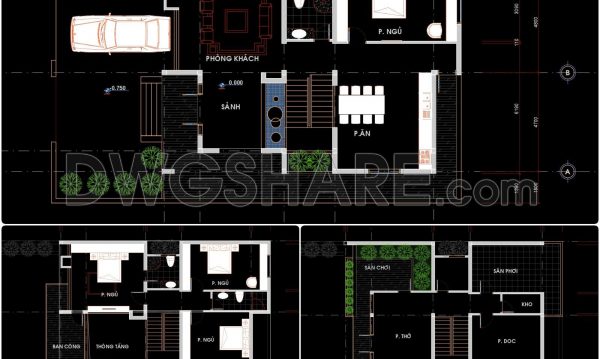 8 months ago
                

                
             1,204299. Multi-Storey Residential House CAD Drawings – Architectural Floor Plans Free Download