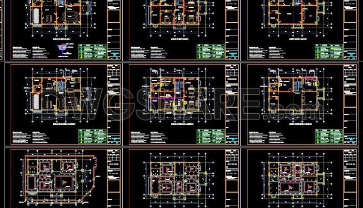 309.-cad-drawings-for-detailed-electrical-designs-for-a-3-story-townhouse-1