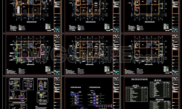 8 months ago
                

                
             473310. CAD drawings detailing the design of water supply and drainage systems for a 3-story townhouse