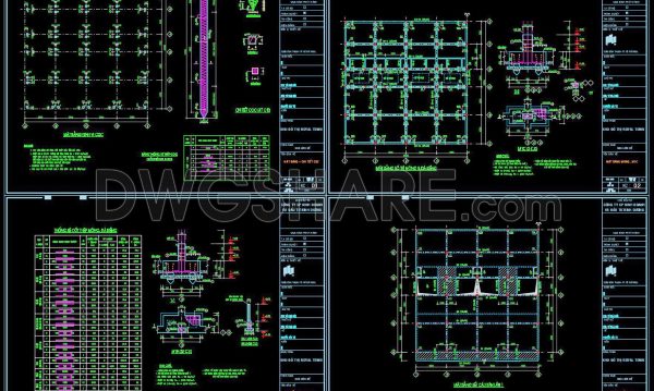 9 months ago
                

                
             532348. Free Download of Structural CAD Drawings for 20m x 20m Reinforced Concrete Townhouse