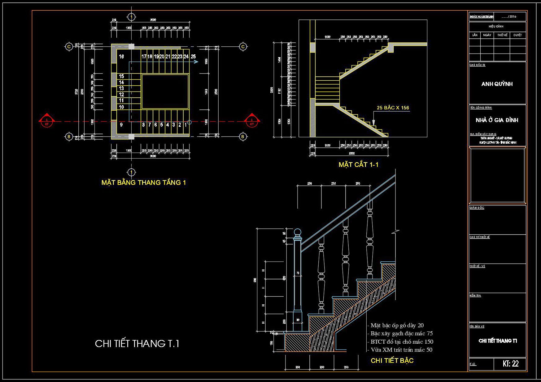 362. Download Detailed CAD Staircase Designs for Townhouses for Free (1)