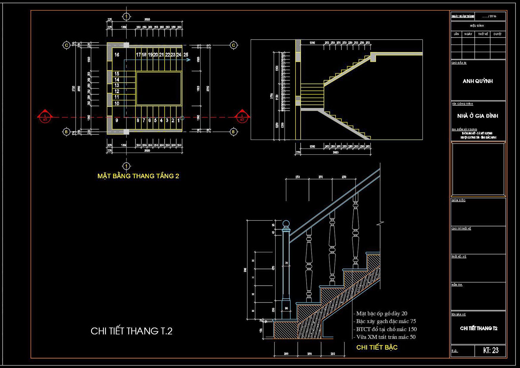 362. Download Detailed CAD Staircase Designs for Townhouses for Free (2)