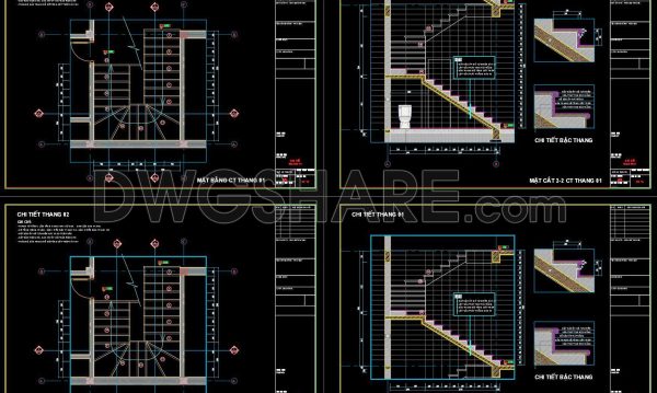 8 months ago
                

                
             587374. Free Download detailed CAD drawings of townhouse stairs