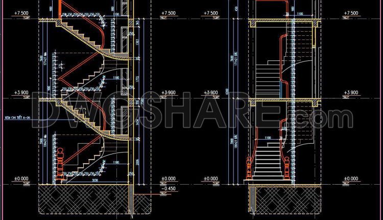 376.-free-download-detailed-cad-drawings-of-townhouse-stairs-1