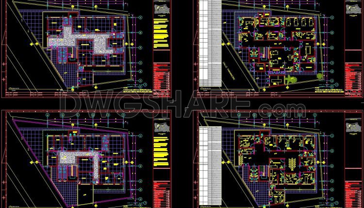 42. Download Complete Regional Hospital Architectural Autocad Dwg Drawings (5)