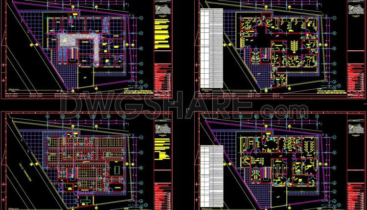 42. Download Complete Regional Hospital Architectural Autocad Dwg Drawings (6)