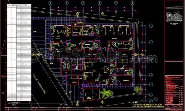 8 months ago
                

                
             1,23642. Free Download – CAD Floor Plan of a Medical Diagnostic Center