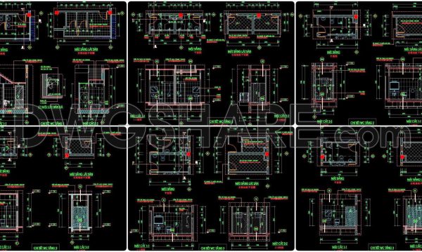 9 months ago
                

                
             684427. Free download of CAD technical drawings for the construction of bathrooms in townhouses