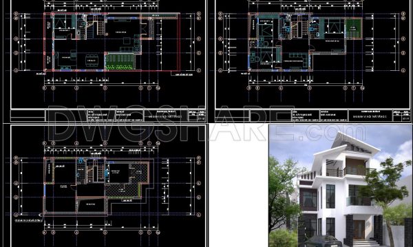 8 months ago
                

                
             1,636432. Free Download – Floor Plan Layout Drawings for 3‑Story Family House