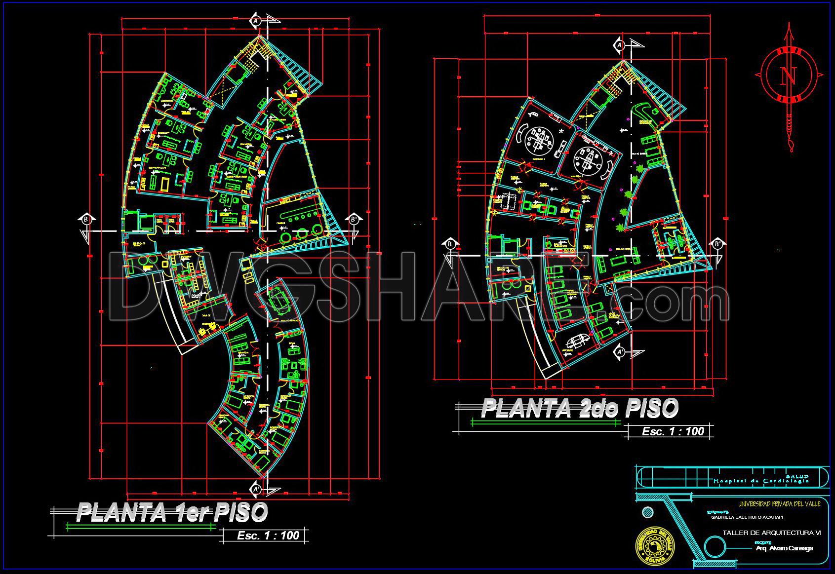 44. Download Design Drawings Of Hospital De Cardiología (2)