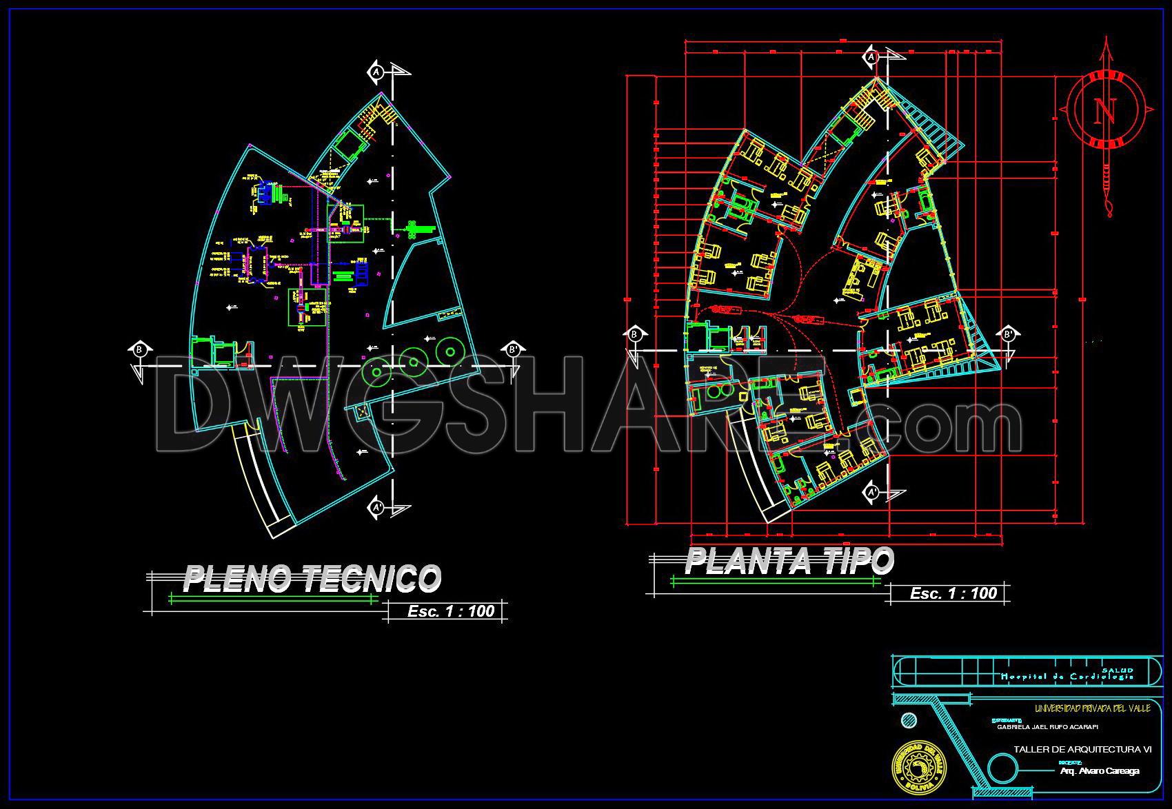 44. Download Design Drawings Of Hospital De Cardiología (3)