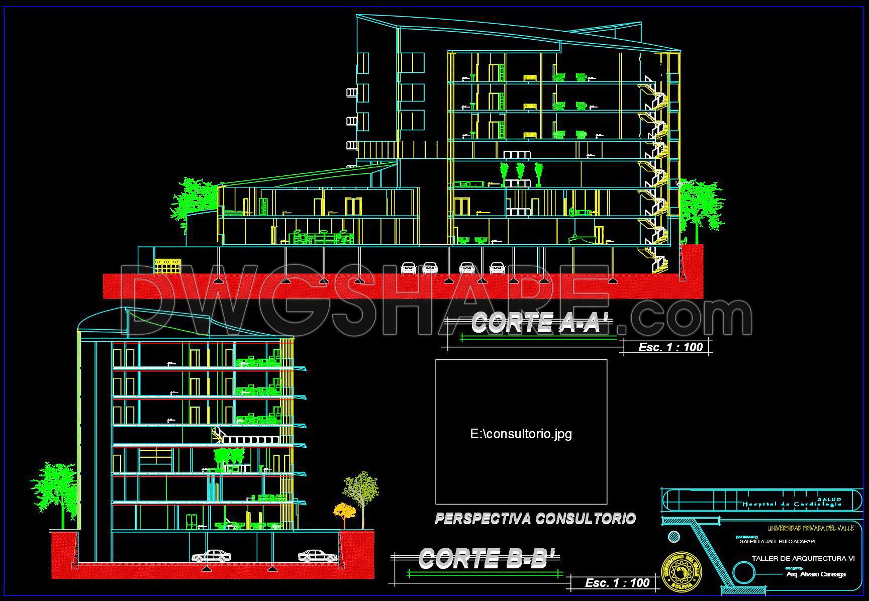 44. Download Design Drawings Of Hospital De Cardiología (4)
