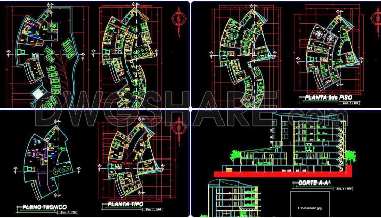 44. Download Design Drawings Of Hospital De Cardiología
