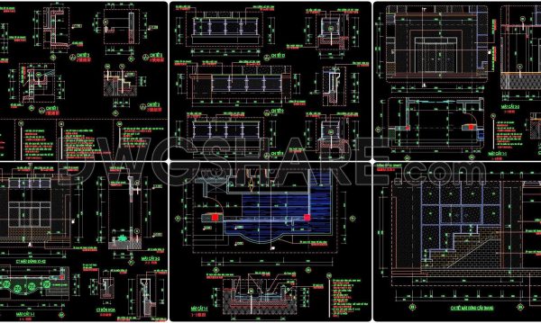 8 months ago
                

                
             682446. Detailed architectural CAD drawings of the balcony, staircase detail, sanitary detail of the townhouse