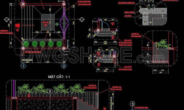 8 months ago
                

                
             398447. Free download of detailed drawings for the main entrance steps