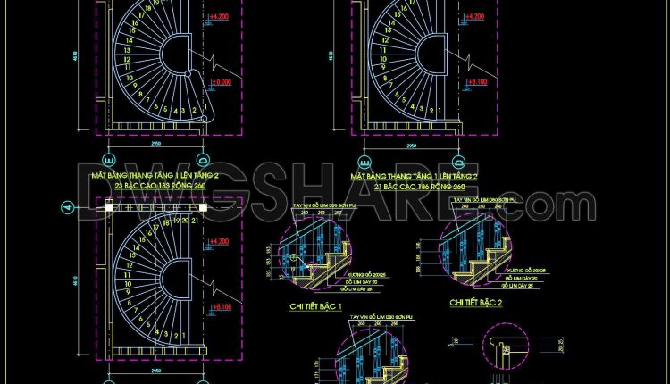 448.-free-cad-drawing-spiral-staircase-with-wooden-handrail