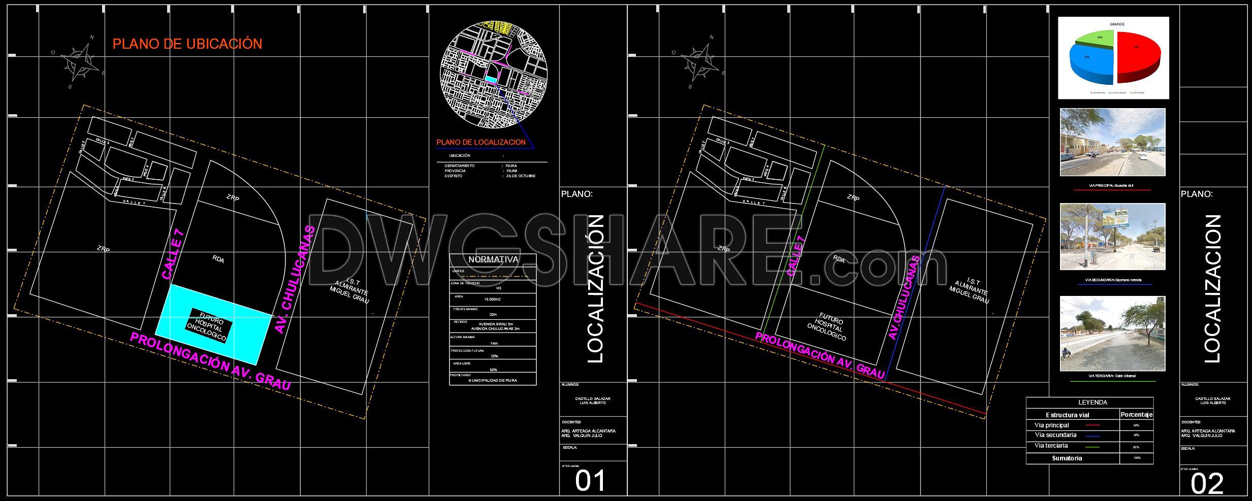 45. Free Download Oncology Hospital Architectural Autocad Dwg Drawings (5)
