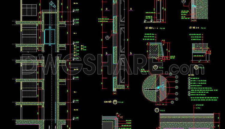 458. Download free detailed CAD drawings of elevators and car lifts (3)