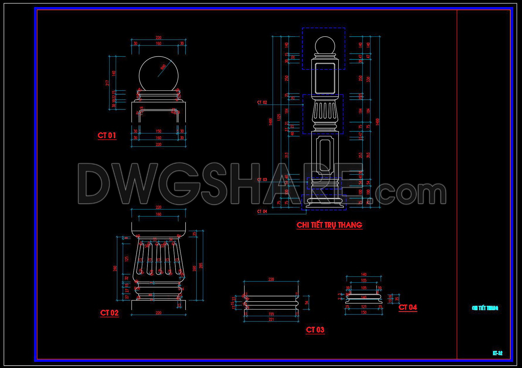 464. Download Detailed CAD Staircase Designs for Townhouses for Free (2)