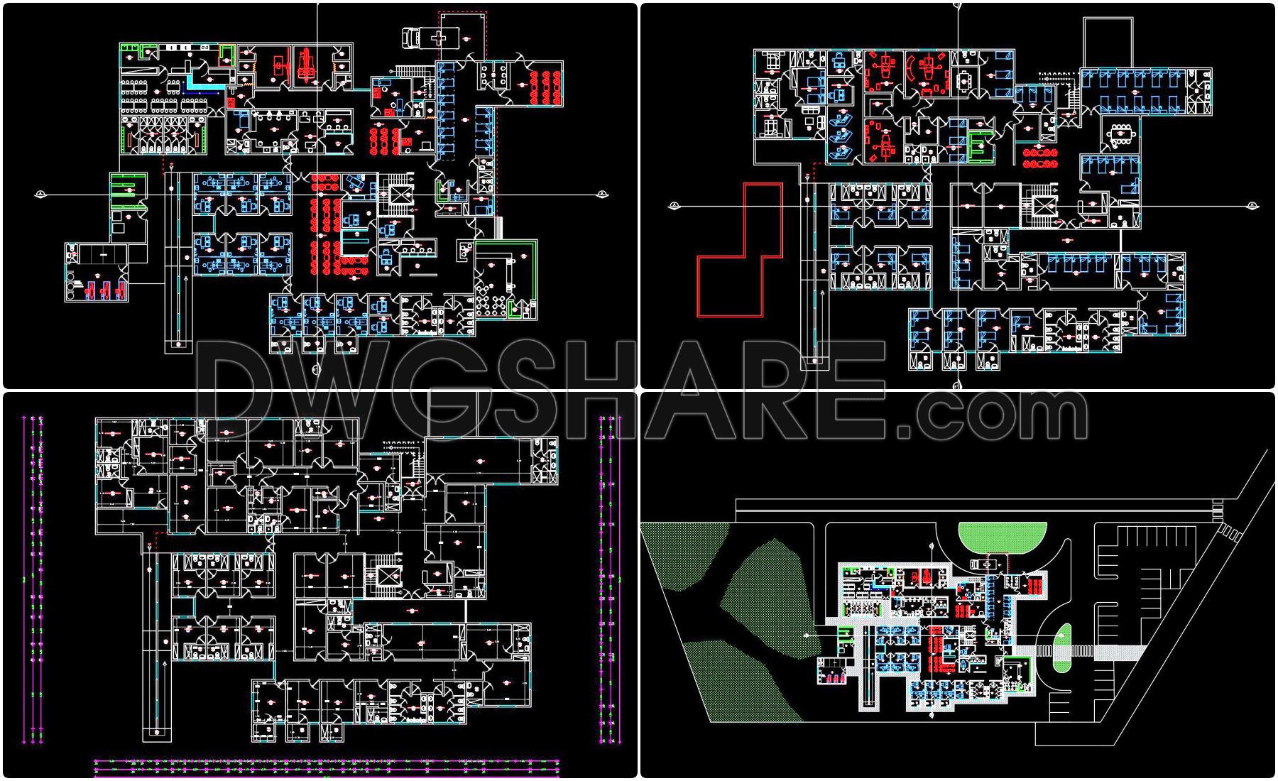 47. Download Complete Medical Clinic Architectural Drawing Autocad Dwg (1)
