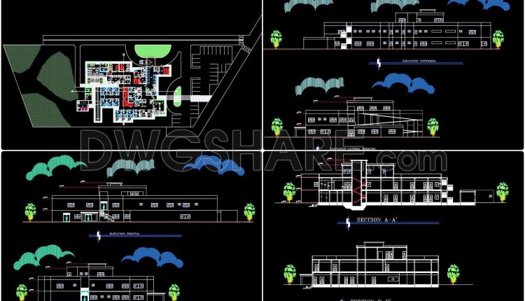 47. Download Complete Medical Clinic Architectural Drawing Autocad Dwg (2)