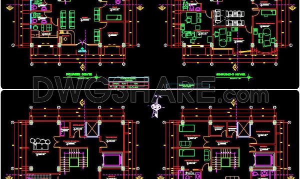 49. Download Architectural Drawings for an 8-Story Medical Clinic in AutoCAD DWG