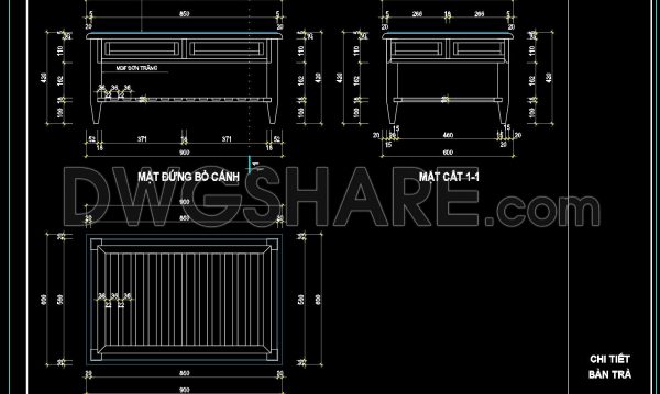 9 months ago
                

                
             18854. Free download of CAD drawings for living room coffee table details
