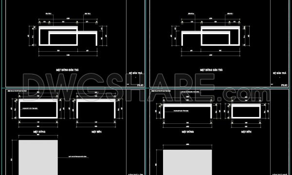 8 months ago
                

                
             22255. Free Download – CAD Detail Drawings of Living Room Coffee Tables