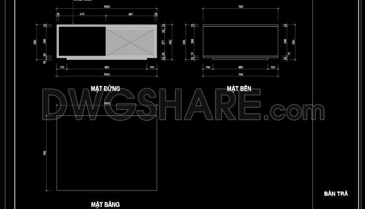 60. Free Access To Cad Detailed Drawings Of Living Room Coffee Tables