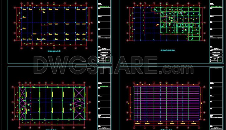 65. Download Industrial Prefabricated Building Construction Drawings (2)