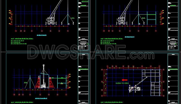 65. Download Industrial Prefabricated Building Construction Drawings (3)