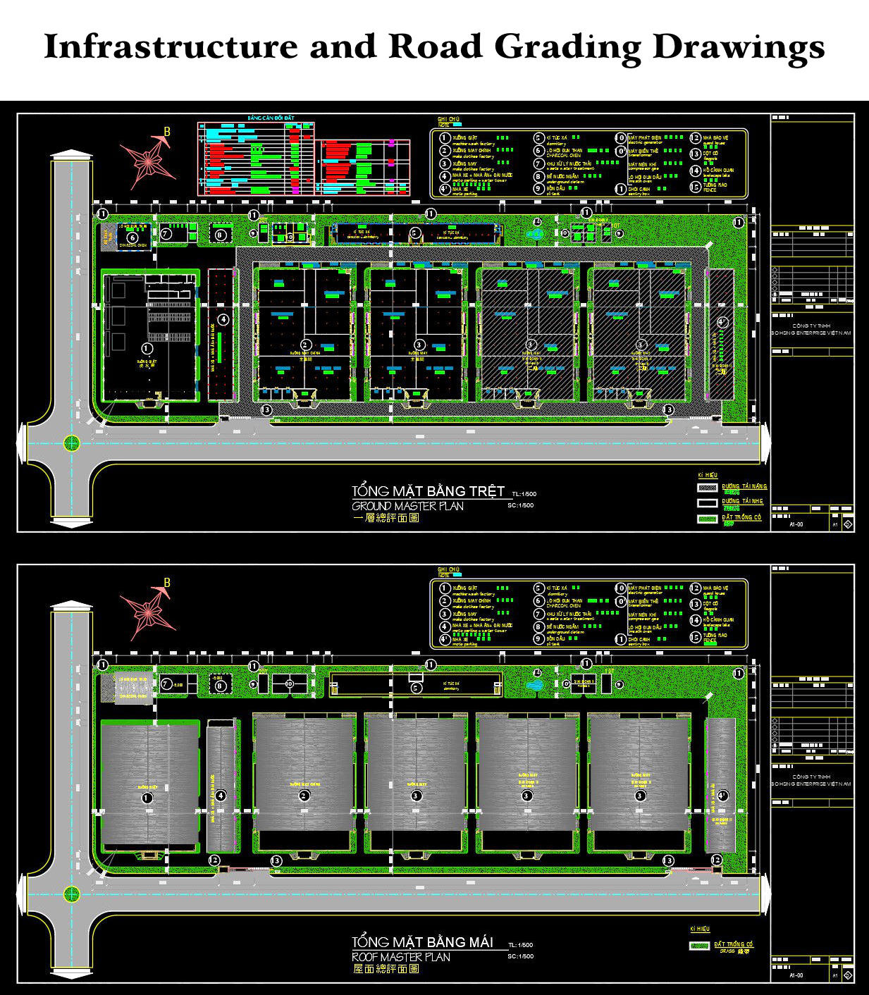 65. Infrastructure And Road Grading Drawings