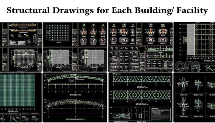 65. Structural Drawings For Each Building-facility (1)