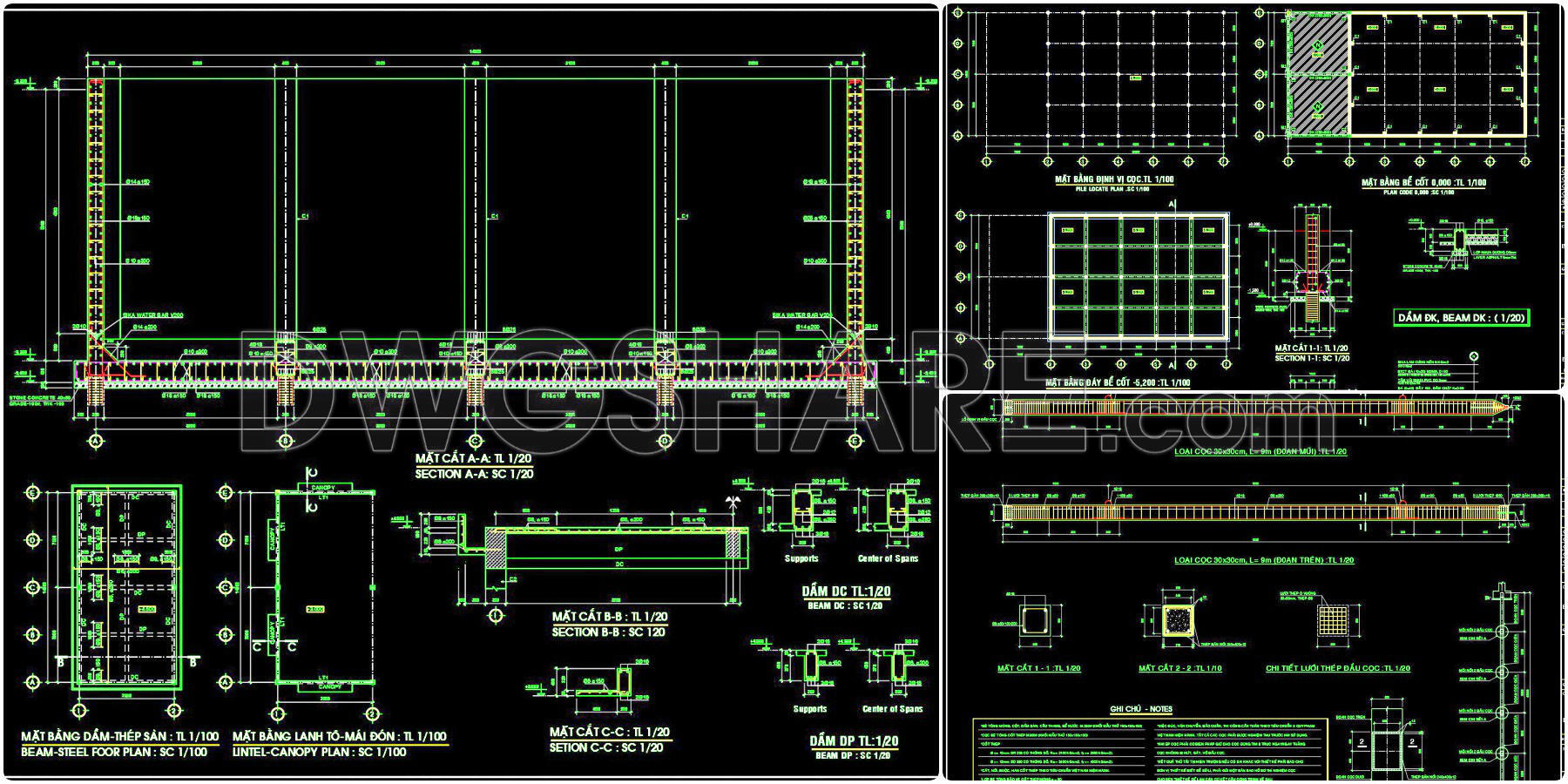 65. Structural Drawings For Each Building-facility (6)