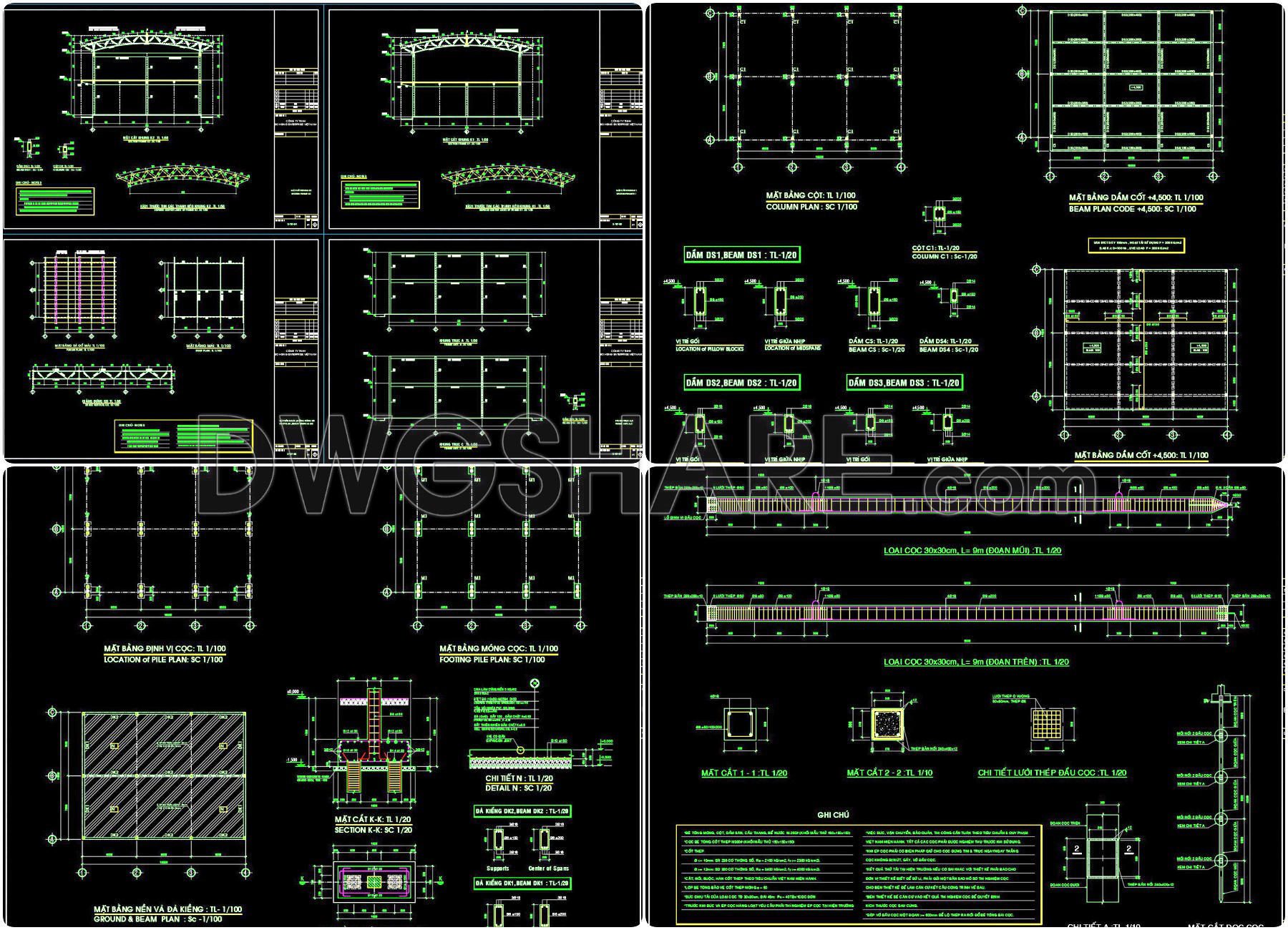 65. Structural Drawings For Each Building-facility (8)