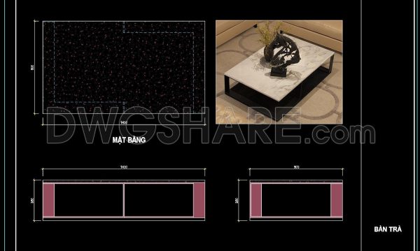 8 months ago
                

                
             20267. Free CAD Coffee Table Detail Drawings for Living Room Use