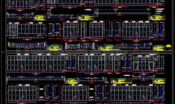 8 months ago
                

                
             763743. Download free detailed CAD drawings of glass doors and curtain walls for high-rise buildings