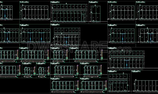 8 months ago
                

                
             366757. Free Download CAD Details of Tempered Glass Entrance Doors and Glass Partition Systems