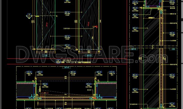 8 months ago
                

                
             589760. CAD Drawing – Wood Veneer Hidden Door (Concealed Frame Door Detail)