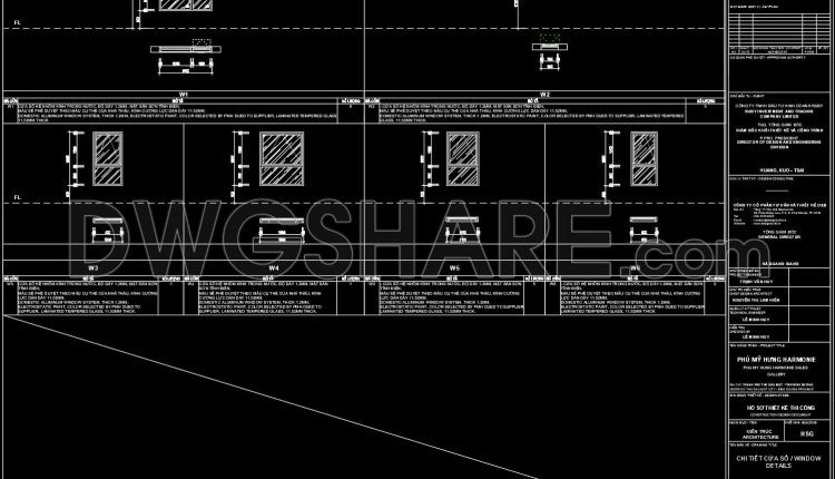 763. Get Free Detailed CAD Drawings of Doors and Windows for Download (1)