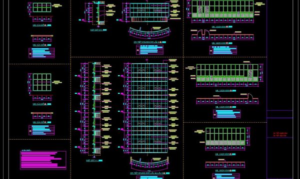 9 months ago
                

                
             549775. Free Download – Detailed CAD Drawings of Glass Door Frames and Glass Partition Walls for Buildings