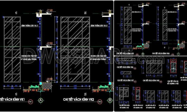 8 months ago
                

                
             347794. Free Download – CAD Drawings of Doors and Glass Partitions for Office Buildings