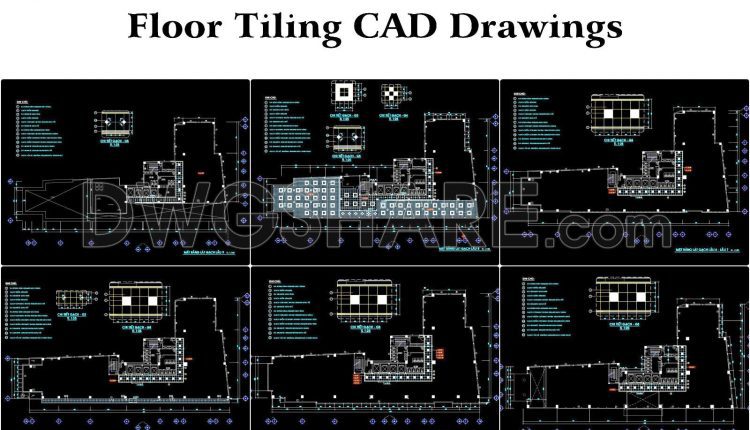 81. Download Complete 9-story Office Building Design Cad Drawings – Total Area 1300m2 (6)