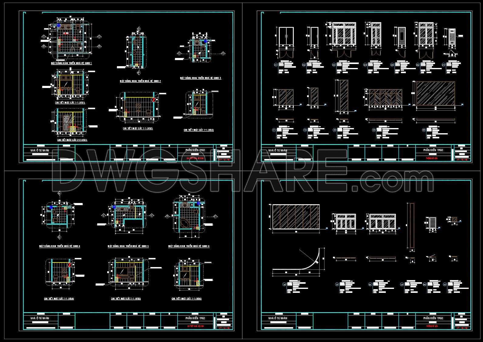 814. Architectural Drawings (3)