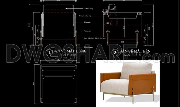 8 months ago
                

                
             44182. Free Download Modern Sofa CAD Drawing – Complete Dimensions & Views