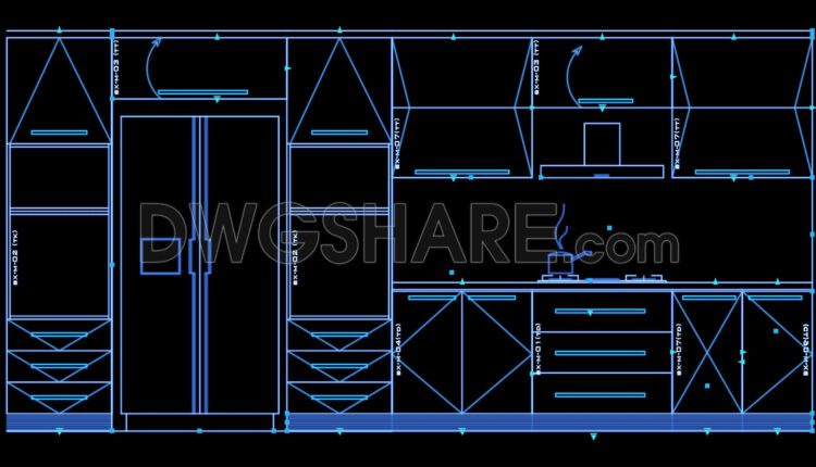 83. Get Dynamic Autocad Blocks For Kitchen Cabinet Design (1)