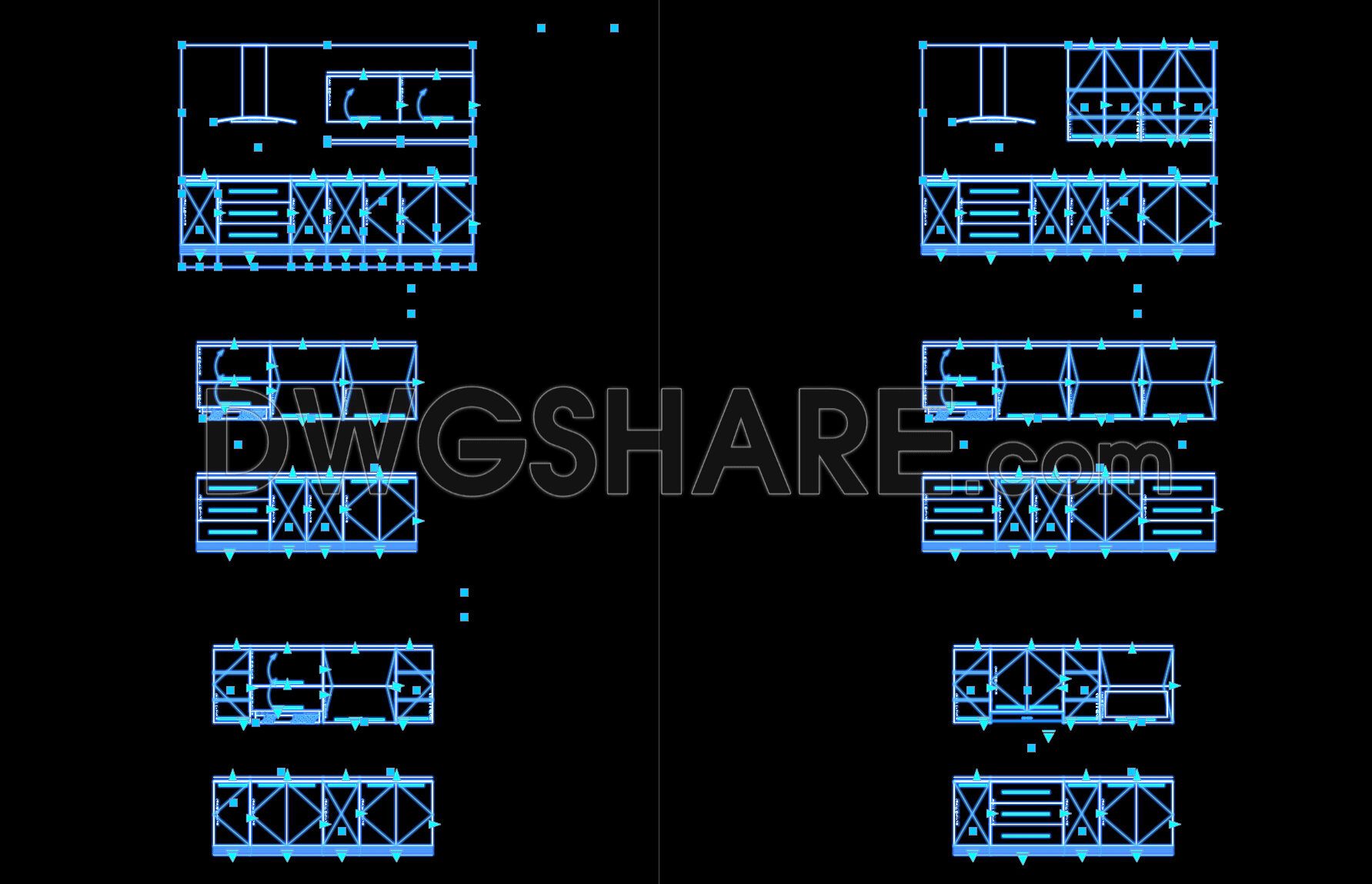 83. Get Dynamic Autocad Blocks For Kitchen Cabinet Design (2)