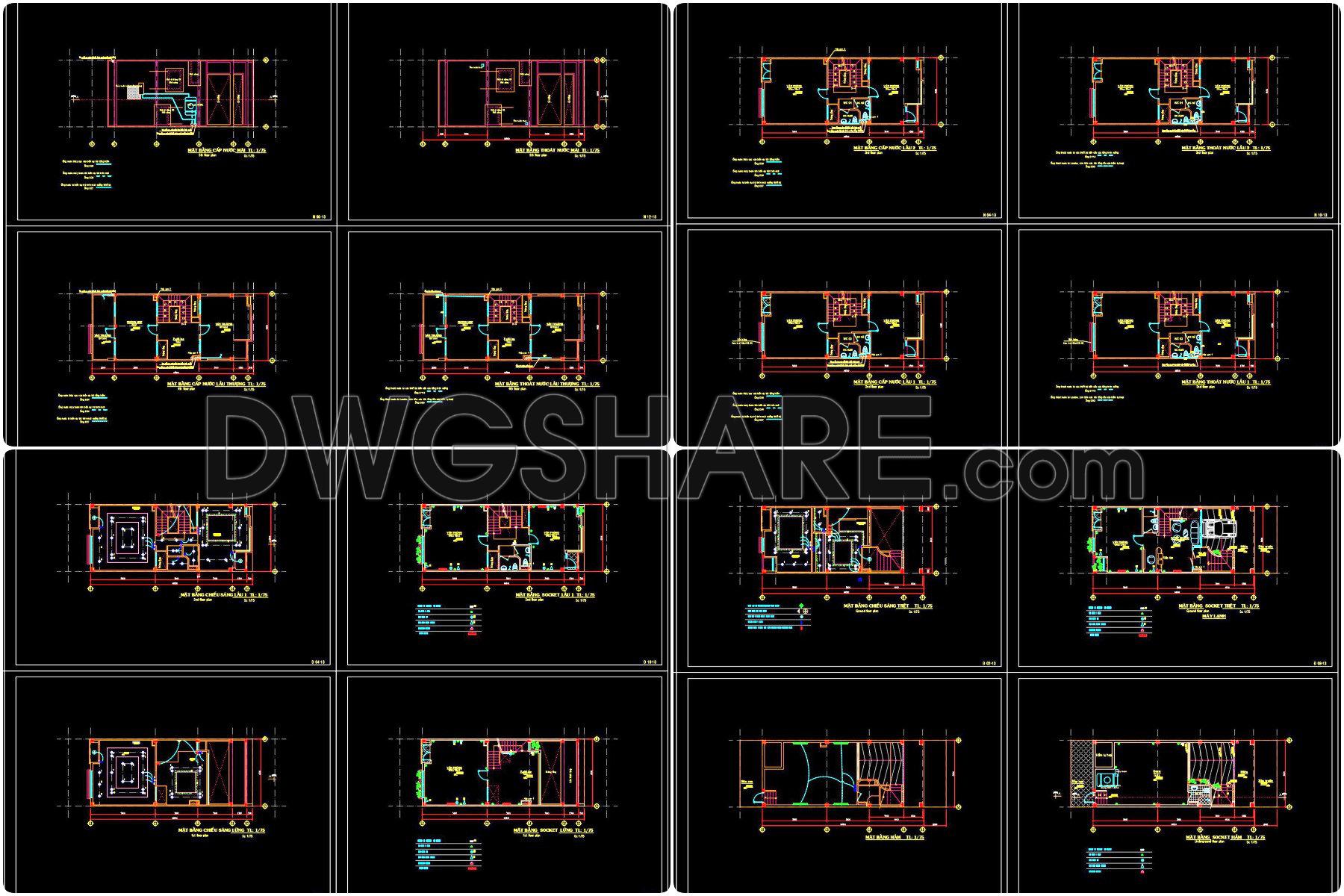 99. Electrical And Plumbing Design Drawing (2)
