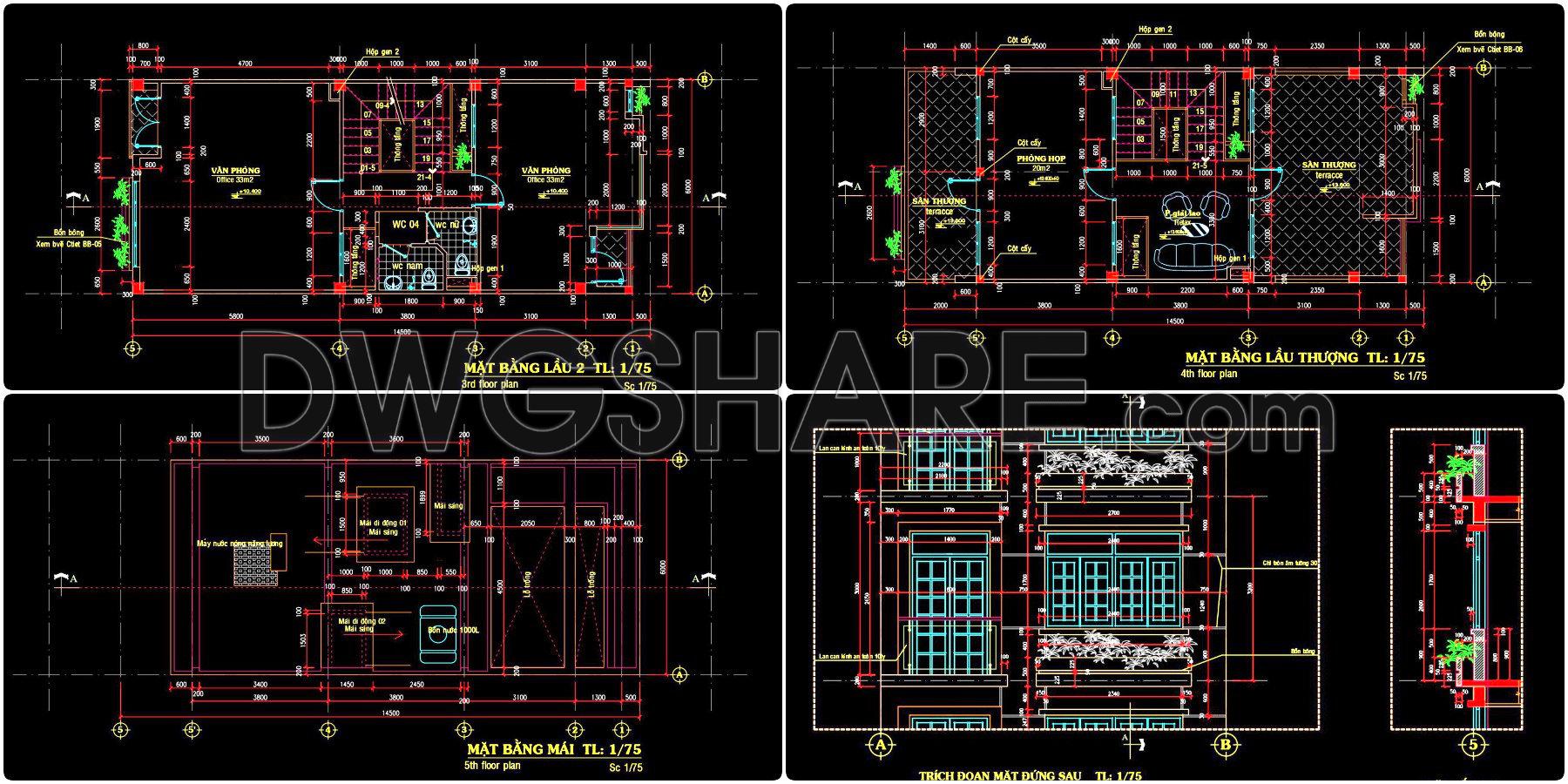 99. Floor Plans, Elevations, And Sections (3)