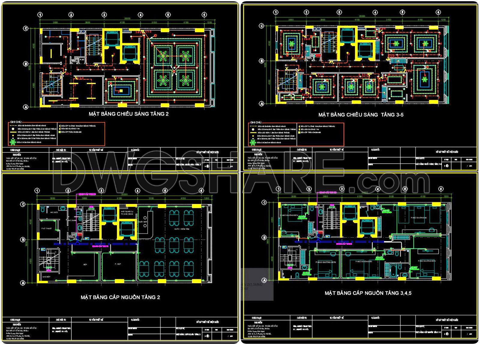 104. Mep Drawings (electrical, Water Supply And Drainage) (2)